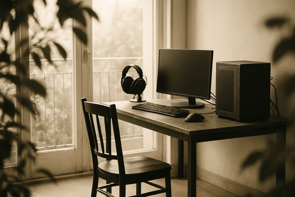 mid-range gaming setup