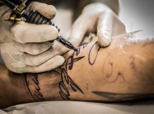 tattoo vader dochter band